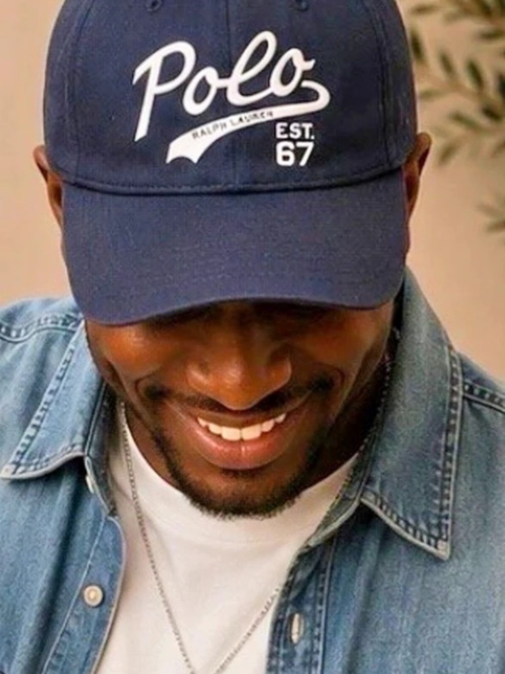Polo Ralph Lauren Fragrances Navy Est 67 Snapback Hat Cap